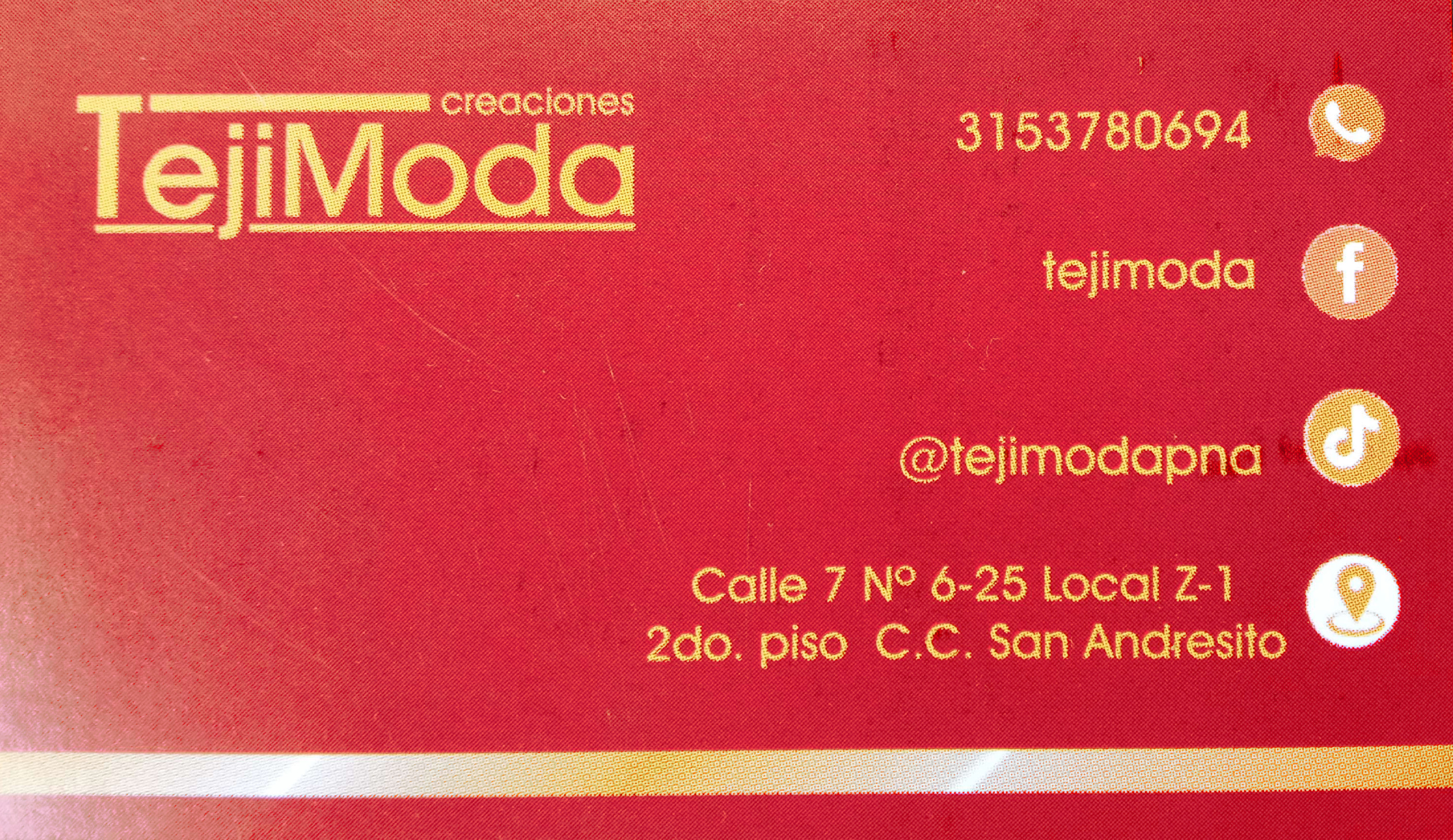 Creaciones Tejimoda, contacto